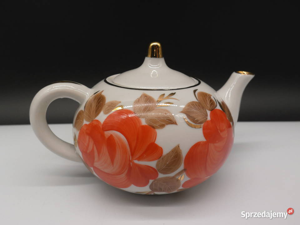 Porcelanowy mały dzbanekczajniczek ROSJA Raszków sprzedam