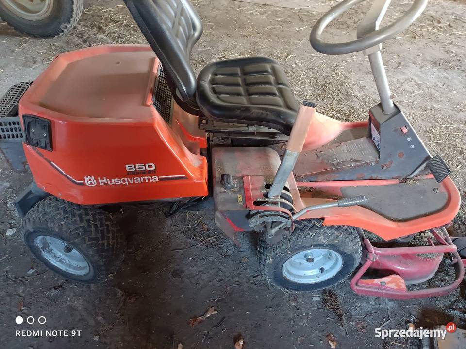 Traktorek kosiarka huskwarna rider 850 Kosiarki i podkaszarki sprzedam