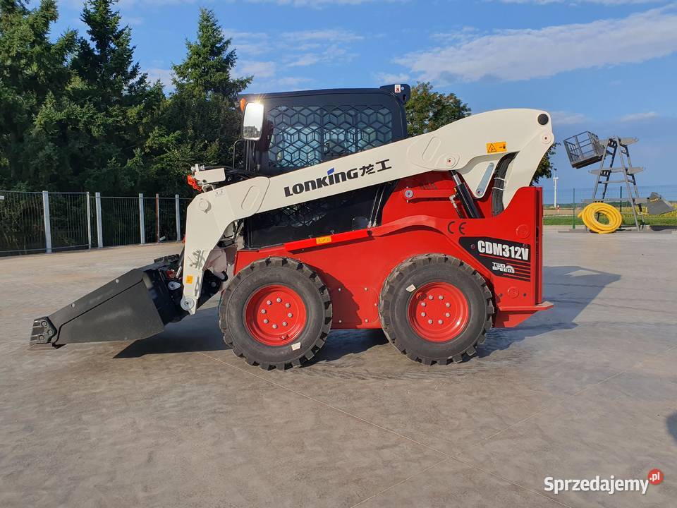 Ładowarka burtowa skid steer LONKING CDM312V 20 Krotoszyn