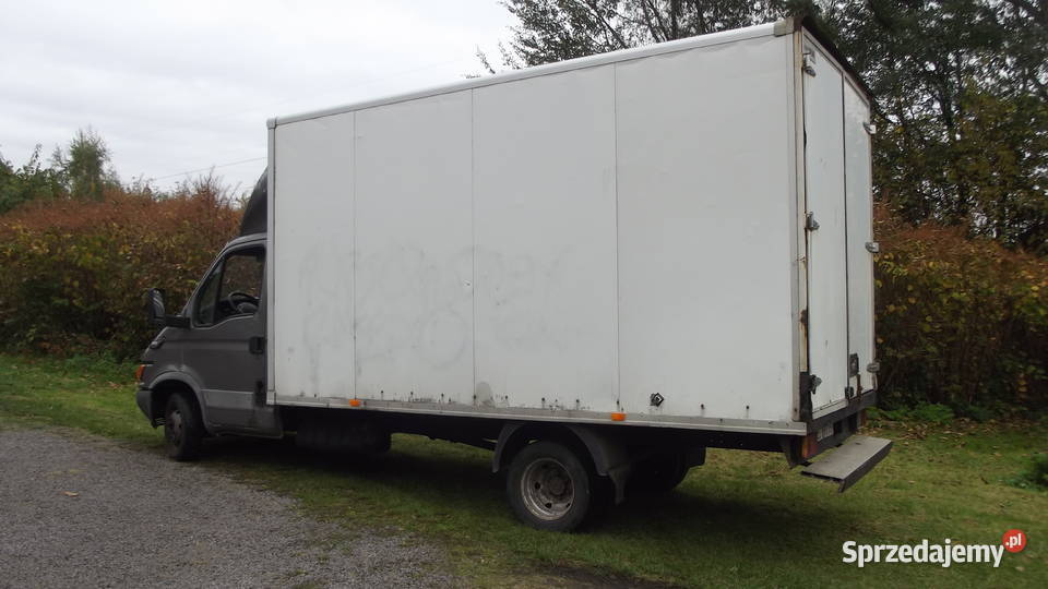 kontener na dzialke budowe z iveco 430 230 215