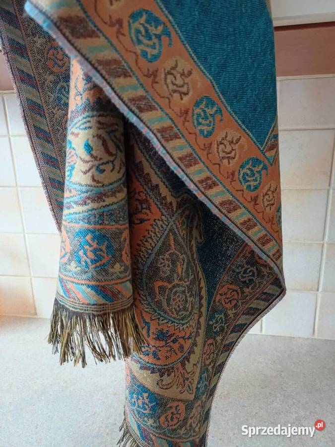 duży ciepły szal Nowy Targ