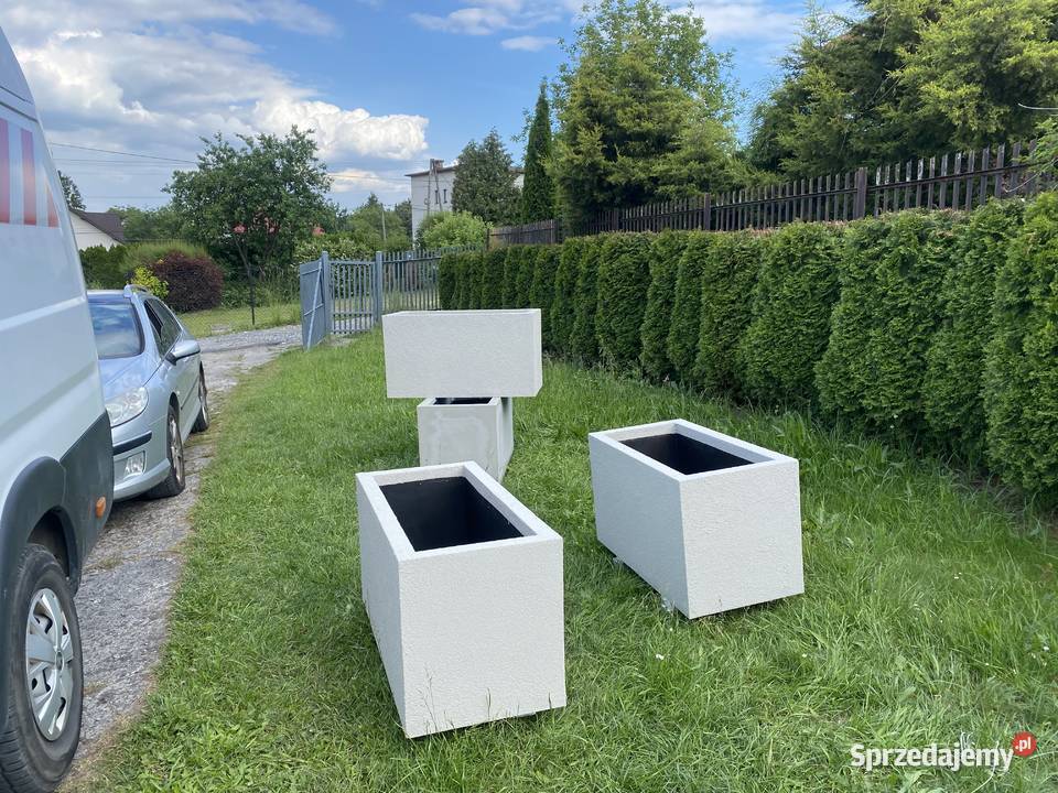 Termo donice styropianowe idealne na taras Donice Kraków