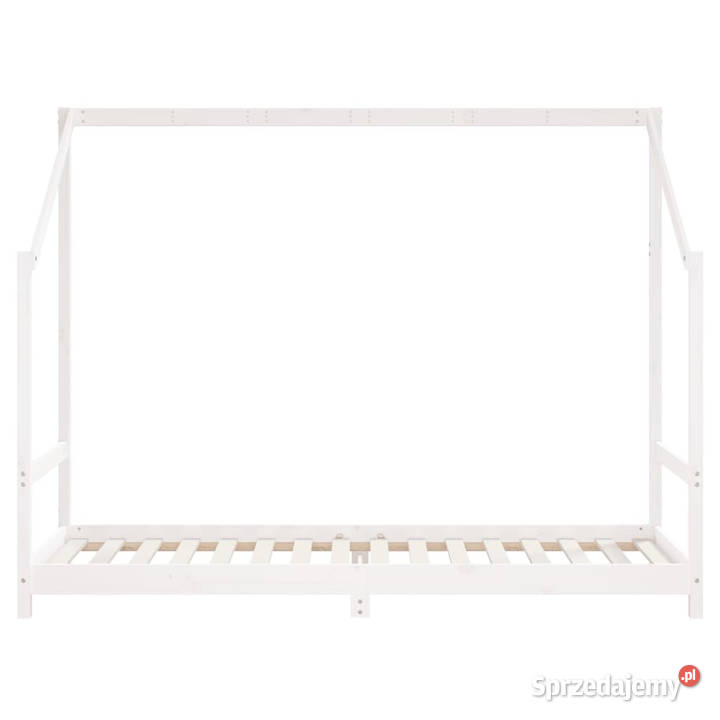 Rama łóżka dzieci biała 90x200 drewno sosnowe sprzedam