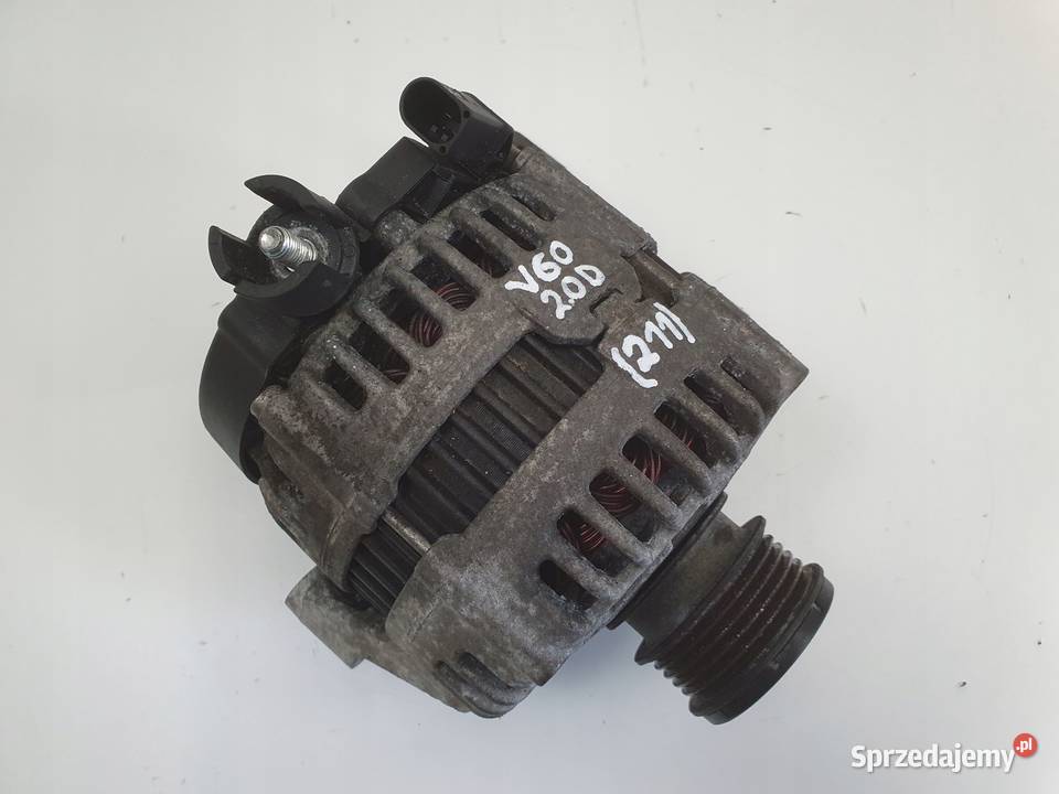 ALTERNATOR Volvo S60 II V60 I V70 III 20 D3 Układ elektryczny silnika