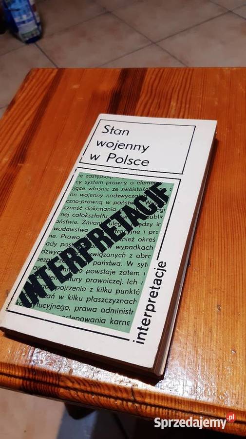 Książka Stan wojenny w Polsce Janów Lubelski