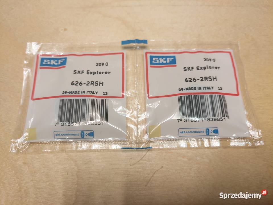 Łożysko SKF i NSK 626 2Z 2rs ZZ1MC3 6x19x6 mm Kocmyrzów