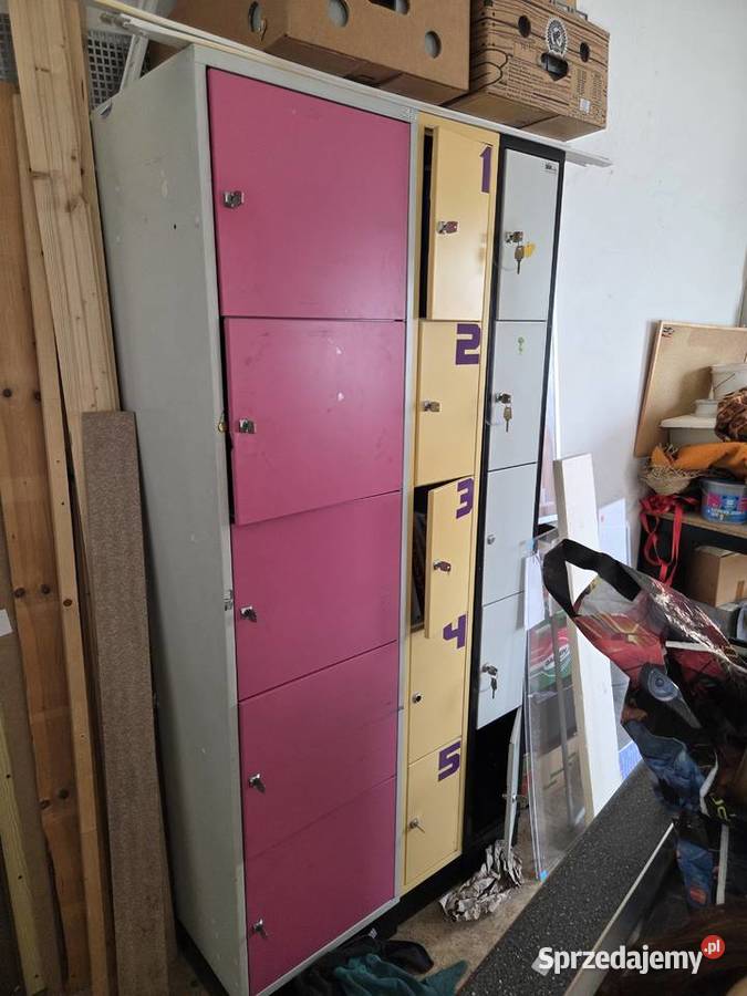 Szafki Metalowe Socjalne Pracownicze Schowkowe Zgorzelec sprzedam