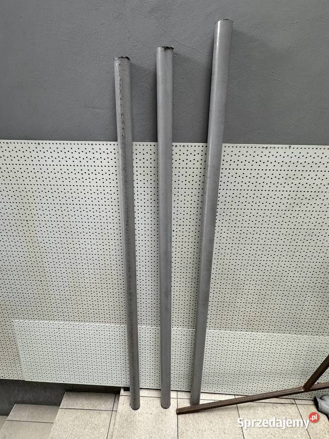 Słupek metalowy rurowy 48 mm x 1500 2000 mm Kraków sprzedam