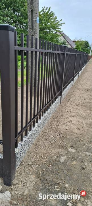 Brama przesuwna 500x150 KING ogrodzenia bramy Konin