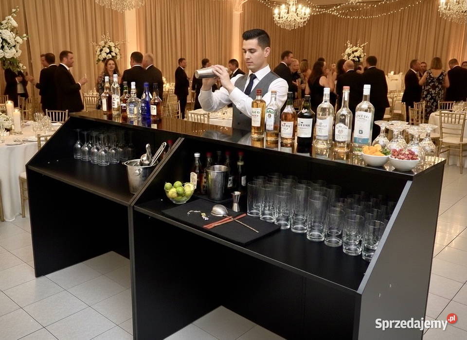 Składany Drink Bar Mobilny DWUSTANOWISKOWY Lada dolnośląskie Głogów sprzedam