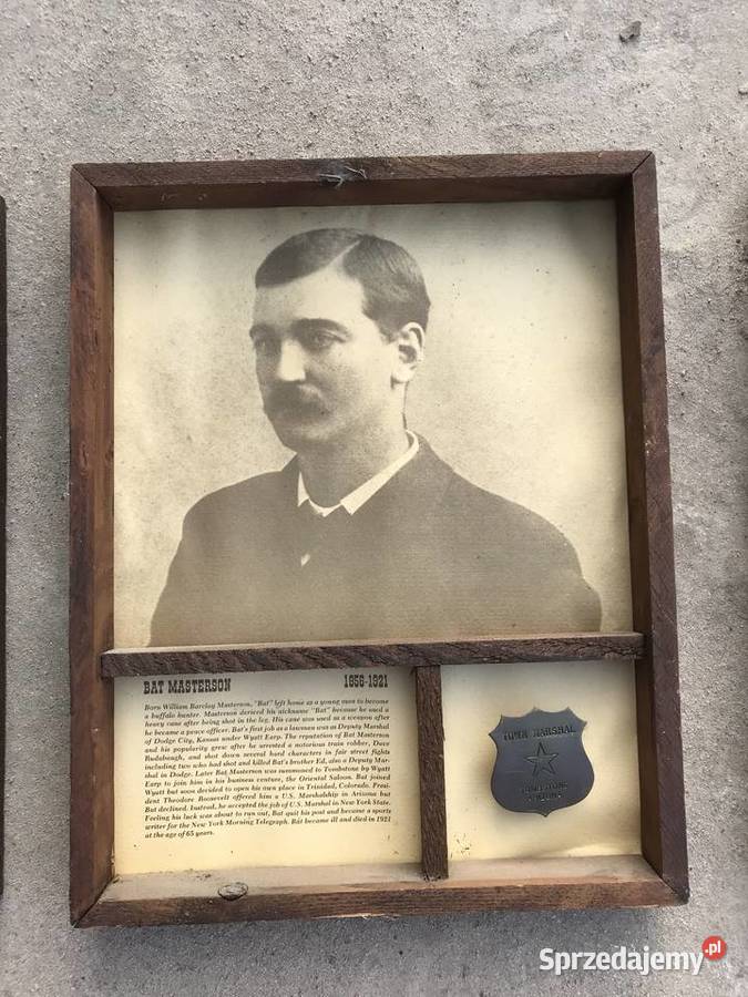 Bohaterowie Dzikiego Zachodu pamiątka z USA