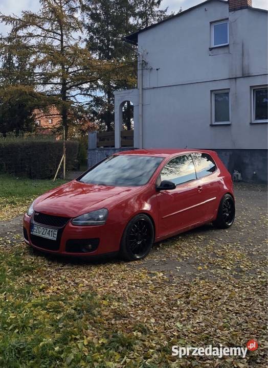 Golf 5 GTI 300hp czerwony Głowno