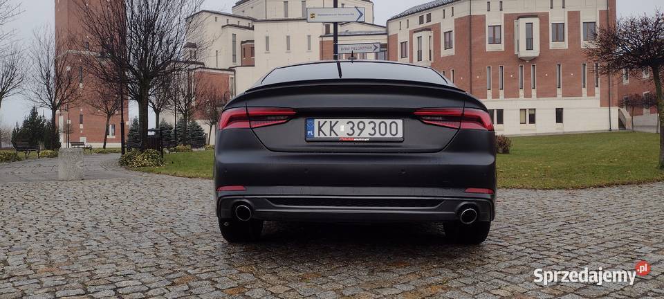 audi a5 sportback20 tsfi quattro 76 salon okazja nieuszkodzony Kraków