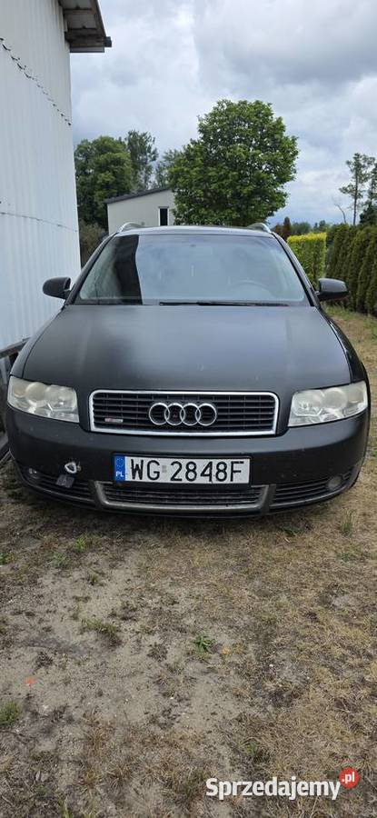 Audi A4 B6 Avant Sline 19 TDI 2002 r uszkodzony mazowieckie Sobienki