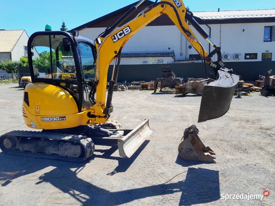 Minikoparka koparka gąsienicowa JCB 8030ZTS Maków Podhalański sprzedam