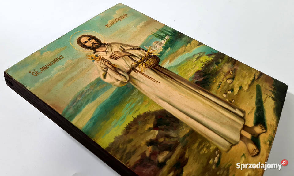 Ikona Święty Konon Ogrodnik 0188 mazowieckie Warszawa