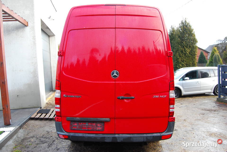 MercedesSprinter 316 Ngt Benzyna Gaz Cng Unikat śląskie Orzesze