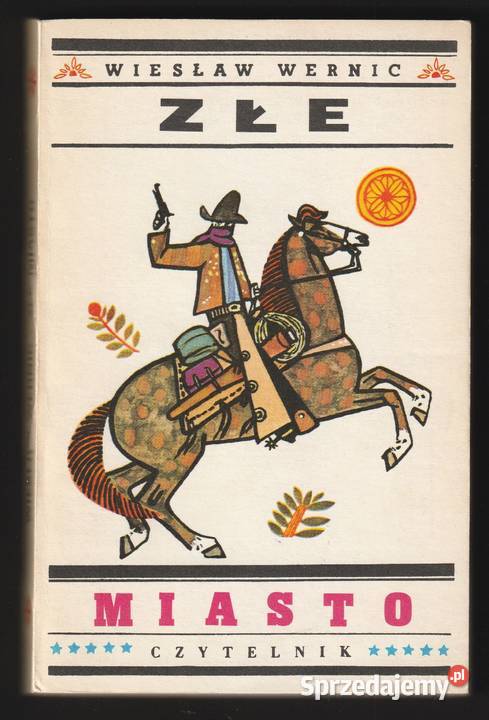 ZŁE MIASTO WIESŁAW WERNIC 1990 łódzkie Łódź