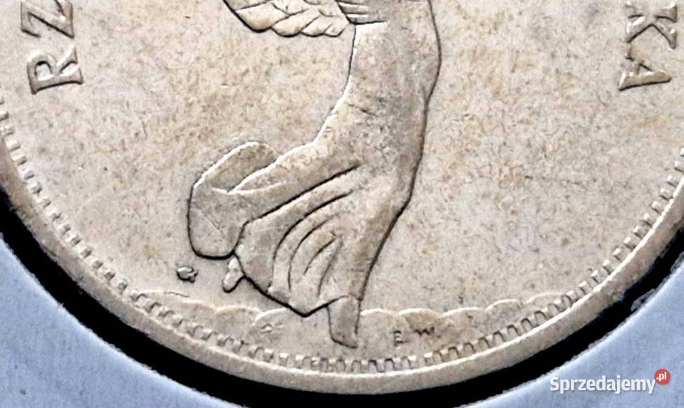 Monety II RP 5 Nike 1928 r i 1931 r