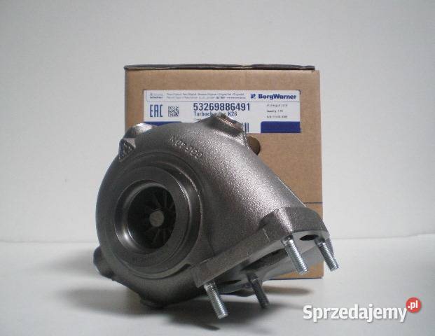 Nowa turbosprężarka BorgWarner KKK 53269886491 Pozostałe