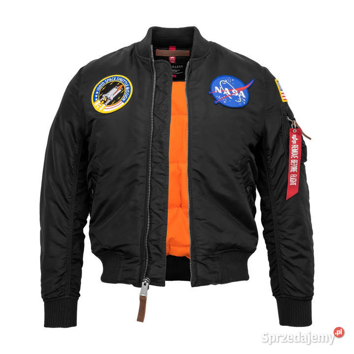 Alpha Industries Bomberka MA1 VF NASA 166107 Rozmiar XL Kurtki i płaszcze Warszawa sprzedam