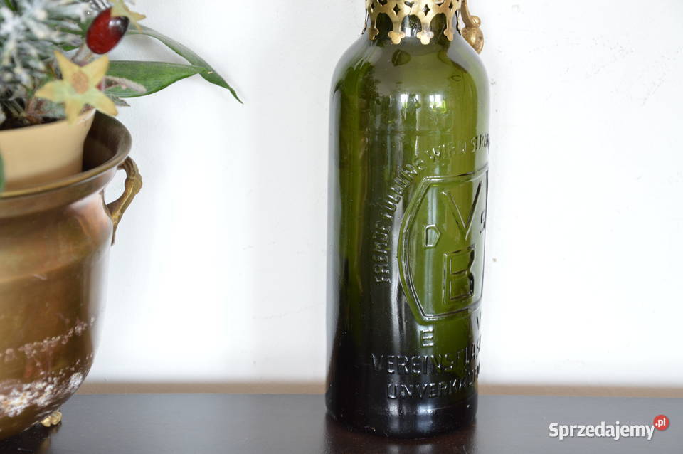 ciekawa szklana AMFORA stara Jastrzębie-Zdrój sprzedam