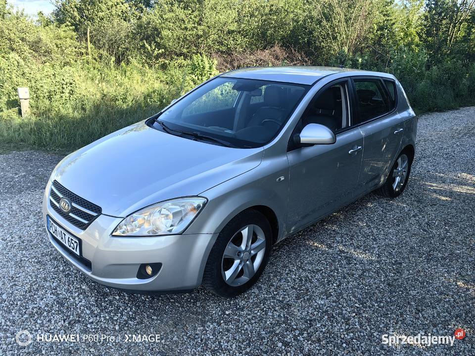 KIA CEED 16 2008r sprowadzona 206kkm przebiegu Łomża sprzedam
