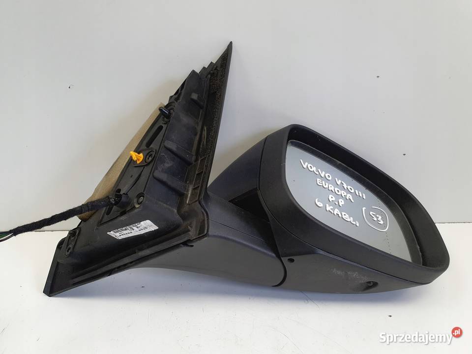 Volvo S80 II V70 III LUSTERKO PRAWE PASAŻERA 6 Janów