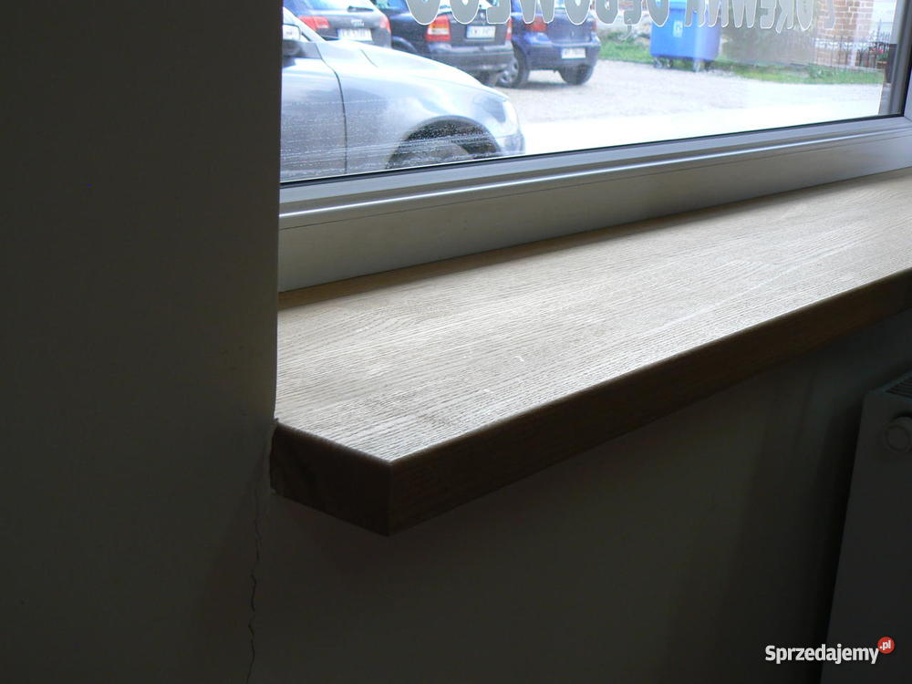 parapet drewniany parapet dębowy parapety Warszawa