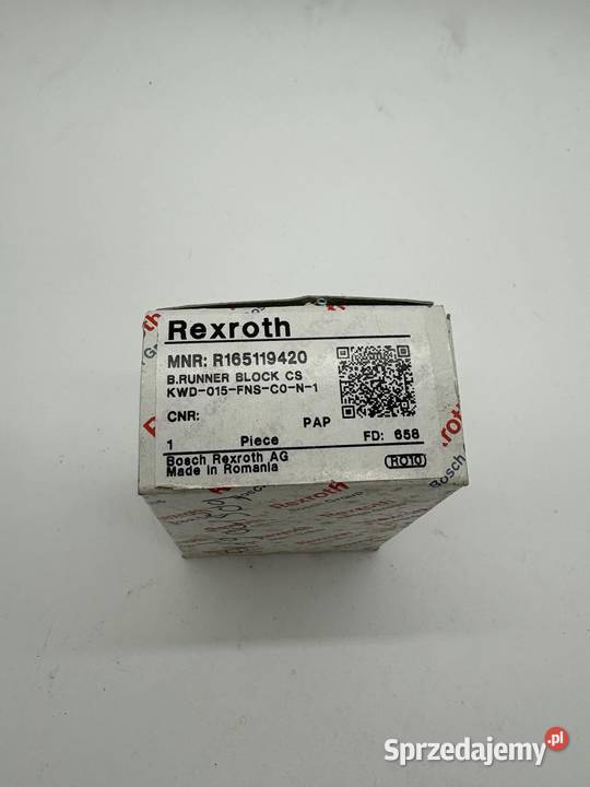 Rexroth R165119420 Wózek liniowy Warszawa