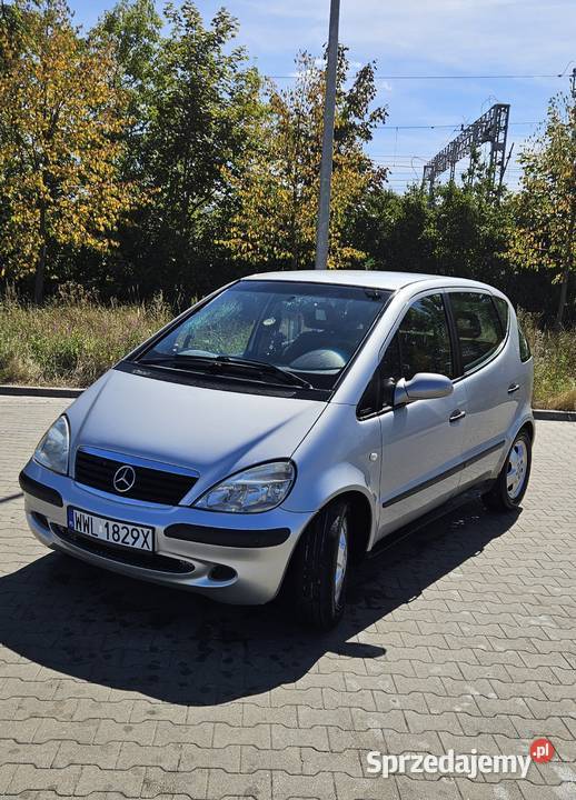 Mercedes A 170 AUTOMAT W168 Klima Czujniki 95KM mazowieckie Wołomin sprzedam