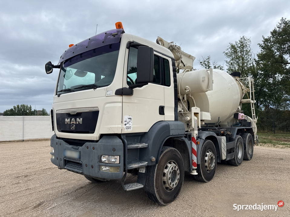 Pompogruszka MAN TGS 32400 8x4 426 MTH 18 Rok produkcji 2008