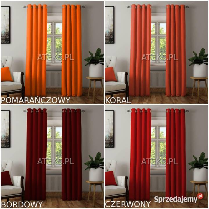 Zasłona gotowa matowe ZASŁONY na PRZELOTKI Warszawa sprzedam