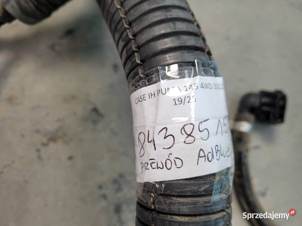 CASE IH PUMA 145 12r PRZEWÓD ADBLUE 84385153
