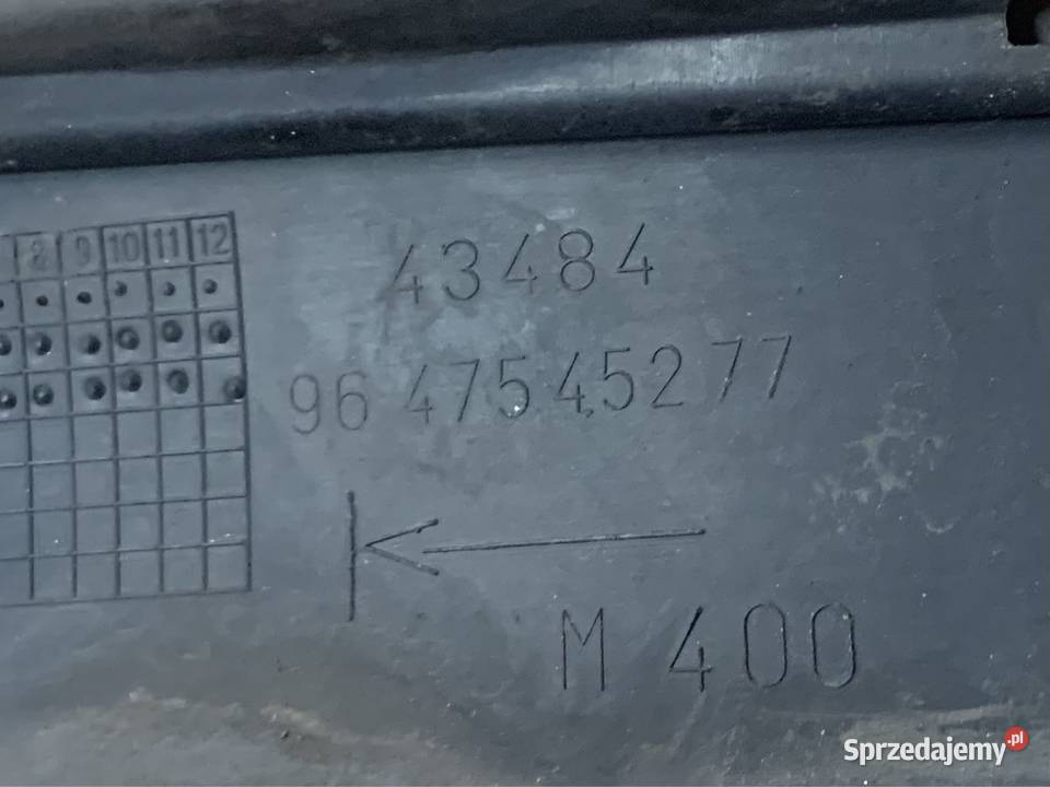 9647545277 listwa zderzaka tył tylna prawa zachodniopomorskie Szczecin