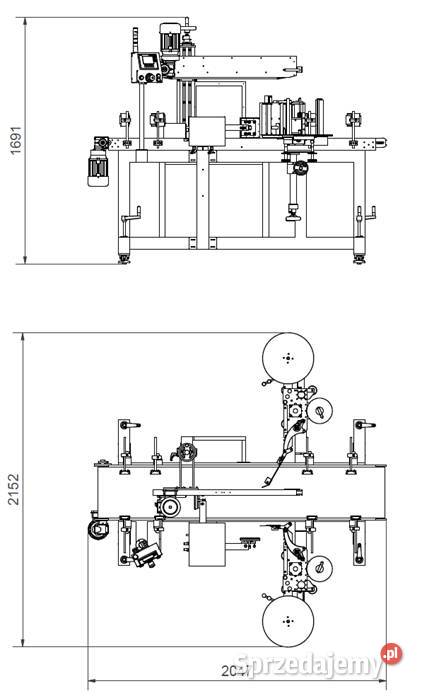 Etykieciarka do opakowań płaskich kanistrów Warszawa