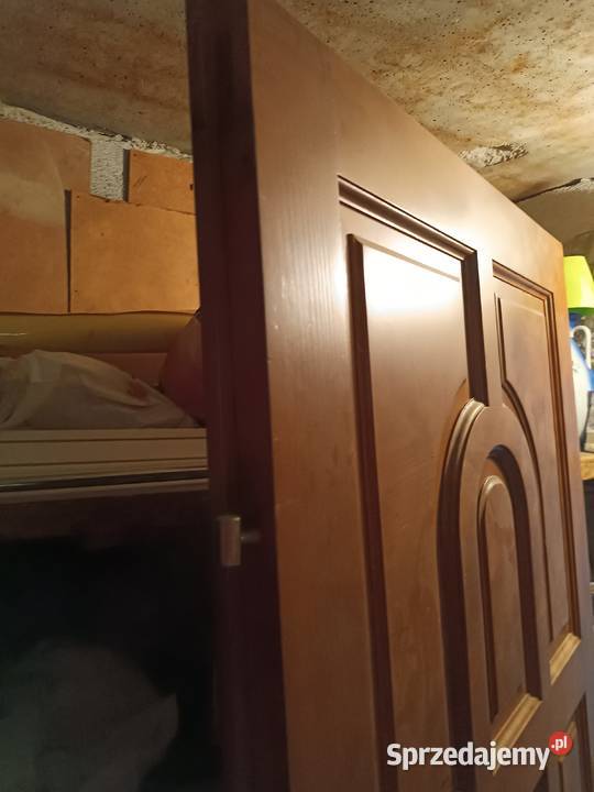 Drzwi drewniane z ekspozycji Lublin