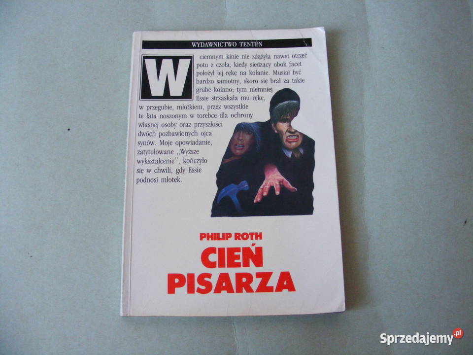 Cień pisarza Philip Roth Rok wydania 1991 Proza i poezja Oborniki Śląskie