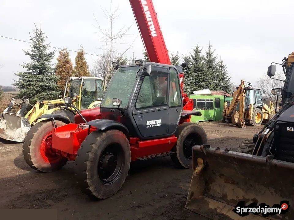 Ładowarka teleskopowa Manitou MLT845120 2013r Pozostałe małopolskie