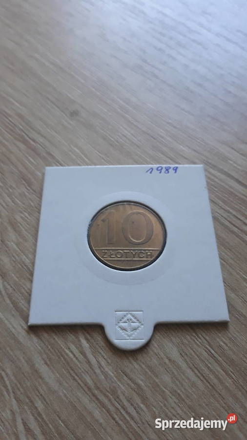 10 złotych 1989 ri 1990 rmenniczemosiądz Konin
