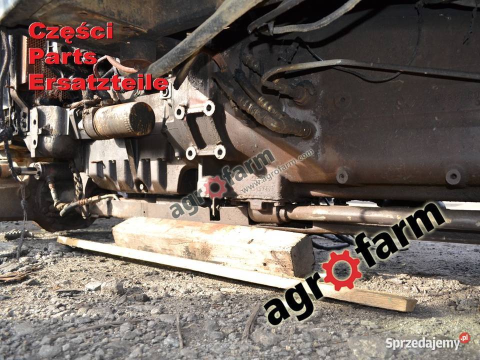 Massey Ferguson 6130 części skrzynia biegów oś Byków
