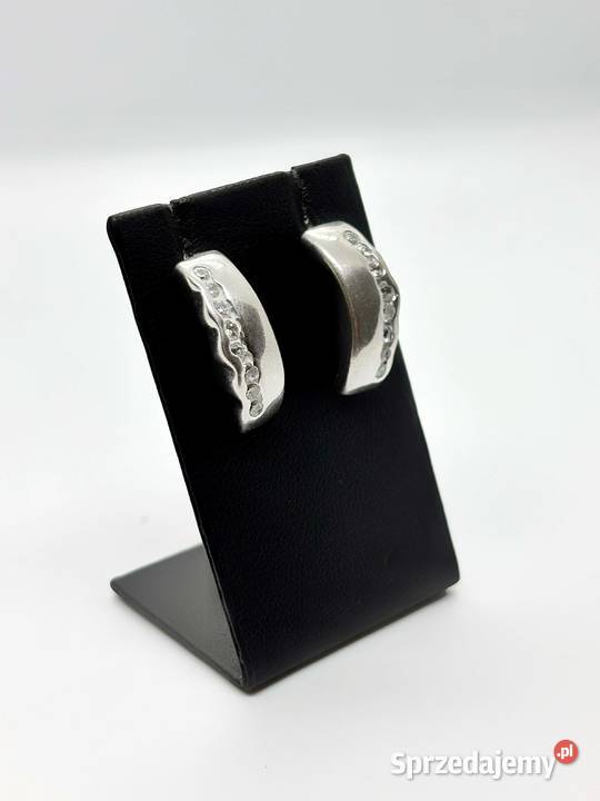 Srebrne kolczyki pr 925 401g Sztyft Elbląg