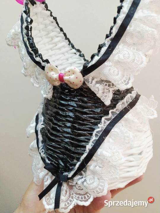 Koszyk koszyczek kosz na butelkę prezentowy Kraków