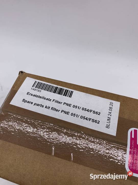 Blum Spare Parts Kit for PNE05154FS62 Pozostałe Warszawa