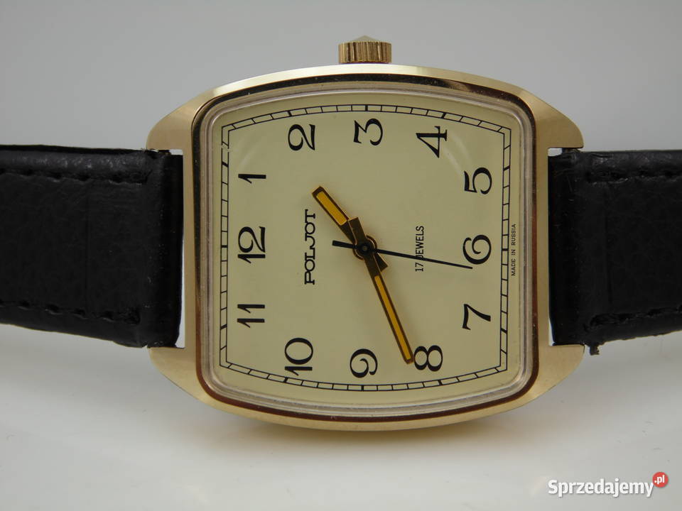 Rosyjski mechaniczny zegarek POLJOT 17 kam Rosja Męskie Legnica