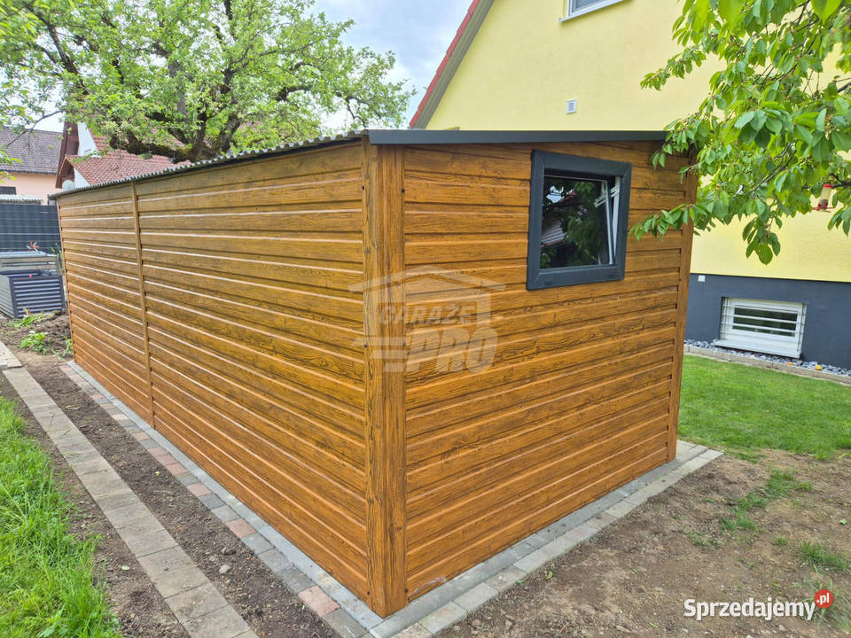 Schowek Domek Ogrodowy 6x3m 2x drzwi 2x okno Gryfice