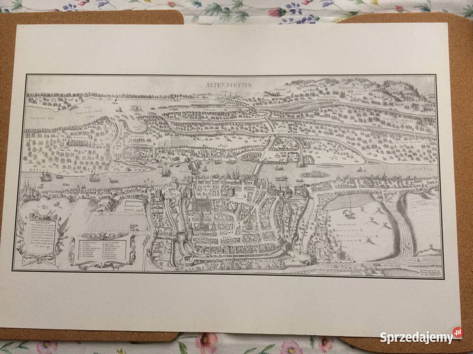 1263 Plany I Mapy Szczecina XVII Do XX Wieku 1 Szczecin sprzedam