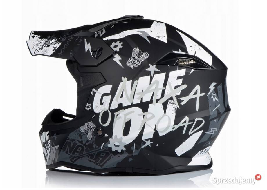 NAXA C9 KASK MOTOCYKLOWY CROSS QUAD ATV L Mysłowice
