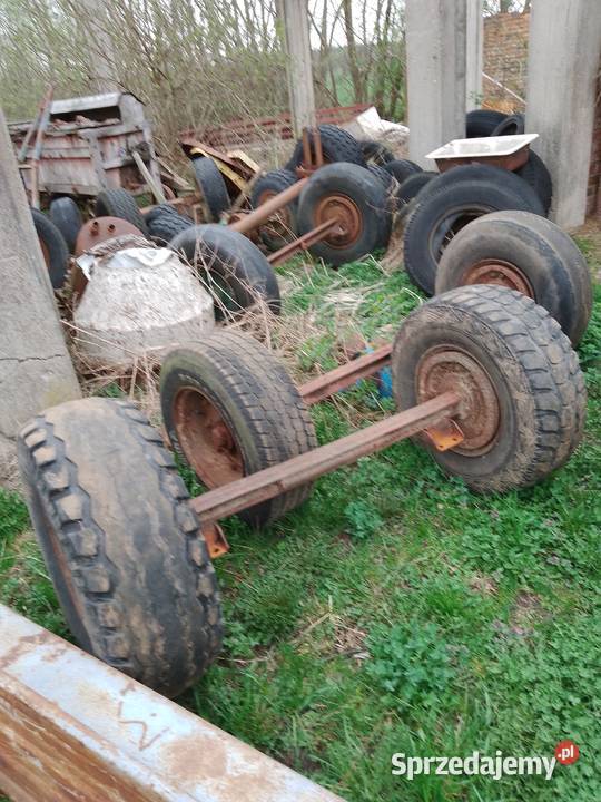 Osie z kołami bez Wyszki