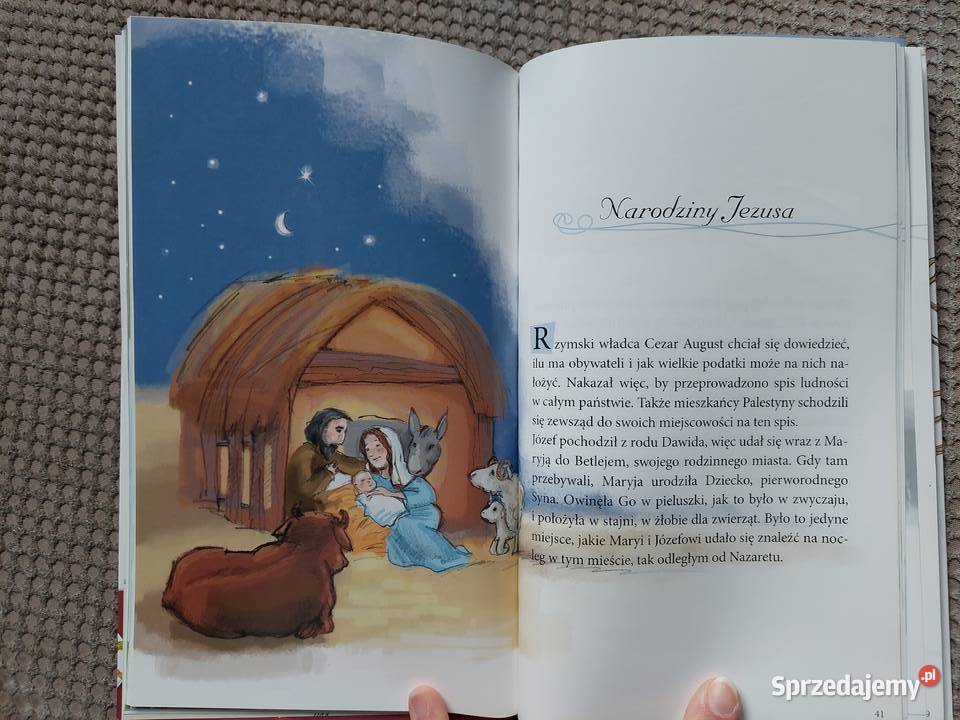 2xCD i książka Biblia Święta historia naszych Książki dla dzieci Kraków